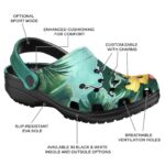 Detroit Lions Tropical Vibes Crocs Fashion forward