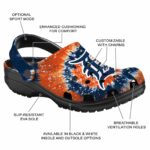 Detroit Tigers Radiant Burst Effect Crocs Best selling