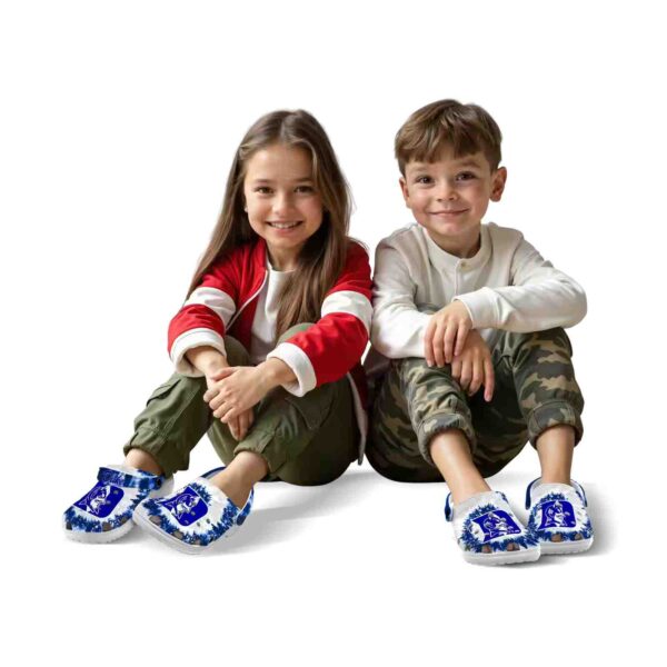 duke blue devils radiant burst effect crocs fashion forward
