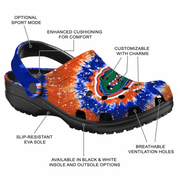florida gators radiant burst effect crocs new arrival