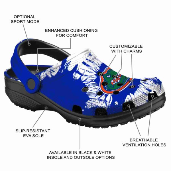 florida gators splatter graphics crocs new arrival