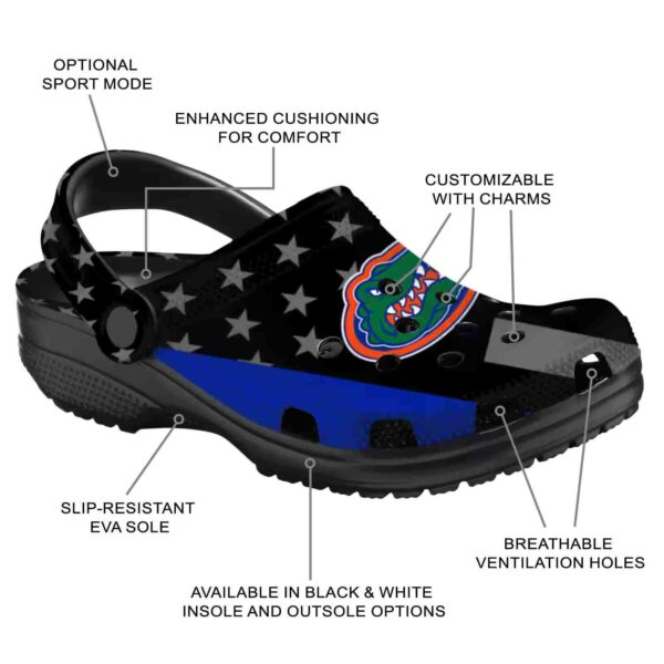 florida gators stellar stripes theme crocs new arrival