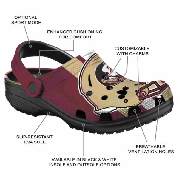 florida state seminoles helmet stripes crocs new arrival