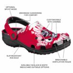 fresno state bulldogs splatter graphics clog best selling