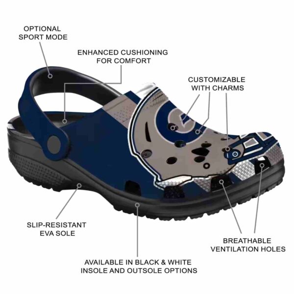 georgetown hoyas helmet stripes clog new arrival