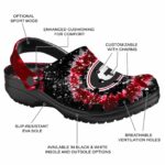 Georgia Bulldogs Radiant Burst Effect Crocs Best selling