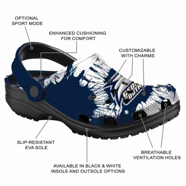 georgia southern eagles splatter graphics clog new arrival