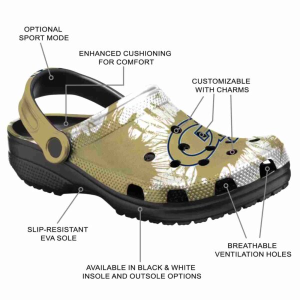 georgia tech yellow jackets splatter graphics clog new arrival