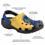 golden state warriors geometric background crocs fashion forward