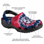 gonzaga bulldogs radiant burst effect clog best selling