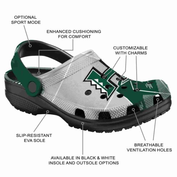 hawaii rainbow warriors geometric background clog new arrival