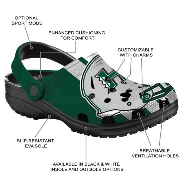 hawaii rainbow warriors helmet stripes clog new arrival