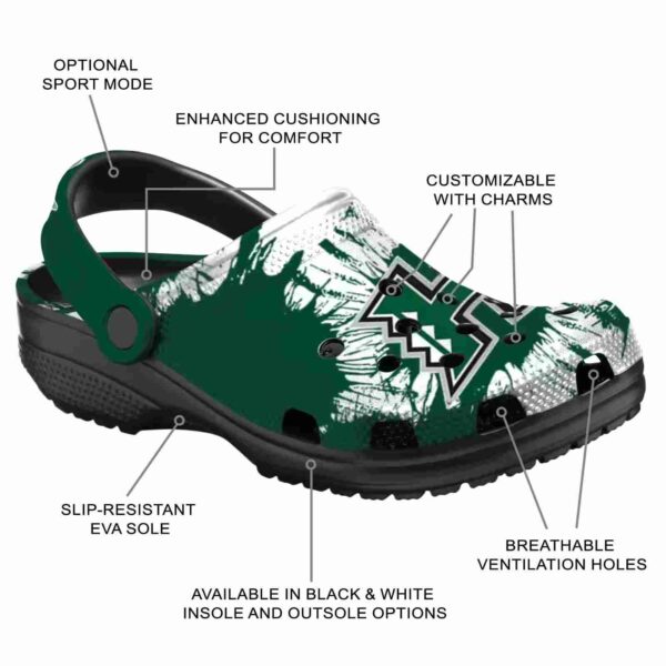 hawaii rainbow warriors splatter graphics clog new arrival