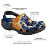 Houston Astros Radiant Burst Effect Crocs Best selling