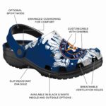 Houston Astros Splatter Graphics Crocs Best selling