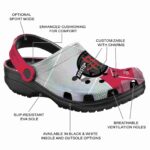 houston rockets geometric background clog best selling