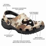 Houston Texans Desert Camo Crocs Fashion forward