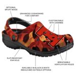 Illinois Fighting Illini Autumn Leaves Crocs Fashion forward