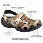 Illinois Fighting Illini Desert Camo Crocs Fashion forward