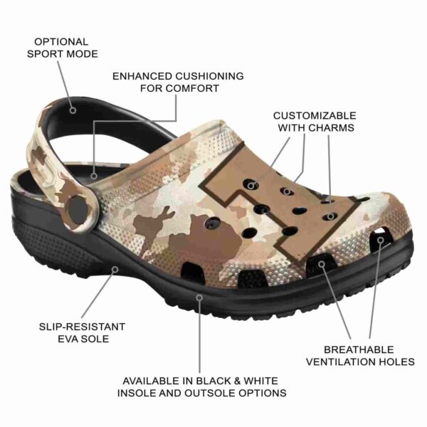 illinois fighting illini desert camo crocs new arrival