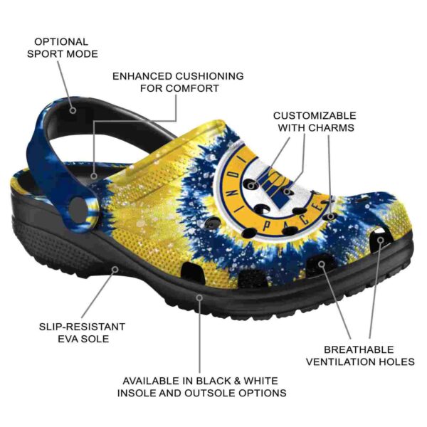 indiana pacers radiant burst effect clog new arrival