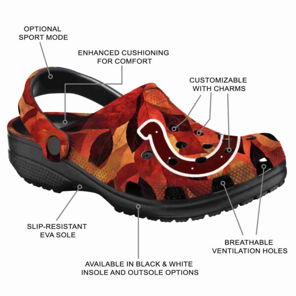 indianapolis colts autumn leaves crocs new arrival