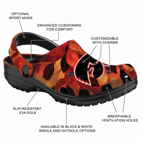 iowa hawkeyes autumn leaves crocs new arrival
