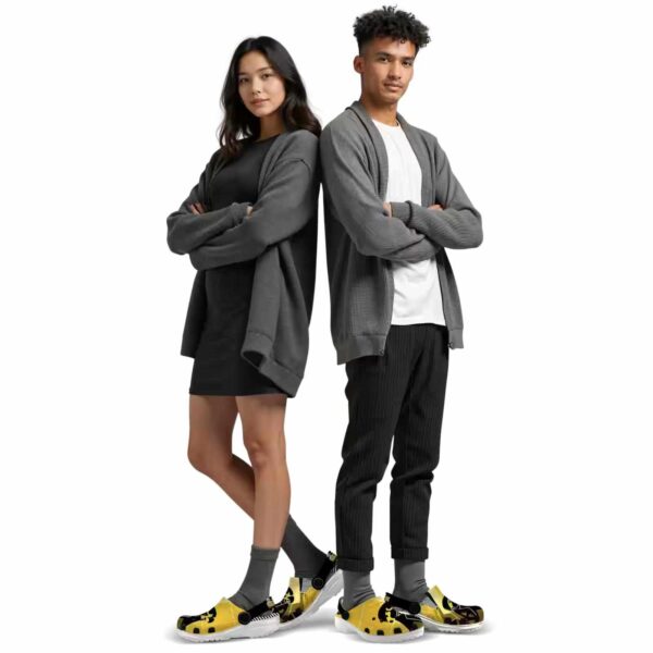 iowa hawkeyes geometric background crocs top rated