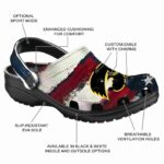 Iowa Hawkeyes Patriotic Stripes Crocs Fashion forward