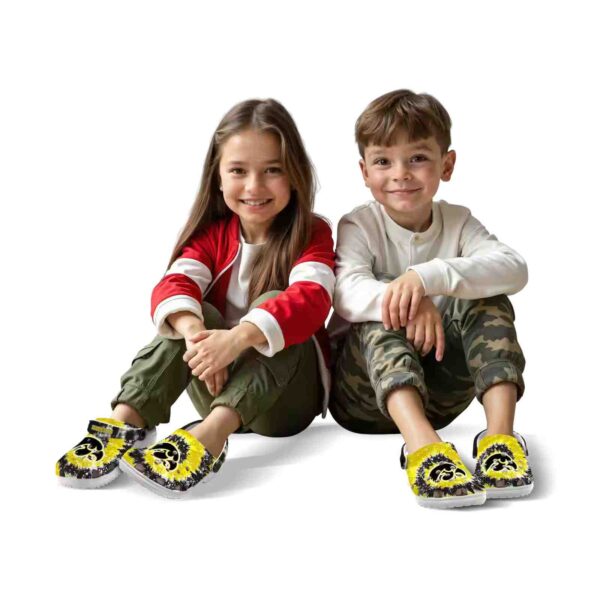 iowa hawkeyes radiant burst effect crocs fashion forward