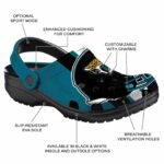 Jacksonville Jaguars Helmet Stripes Crocs Best selling