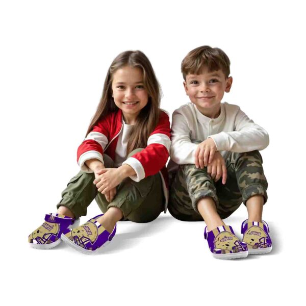 james madison dukes helmet stripes clog fashion forward