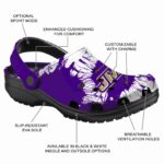 james madison dukes splatter graphics clog best selling