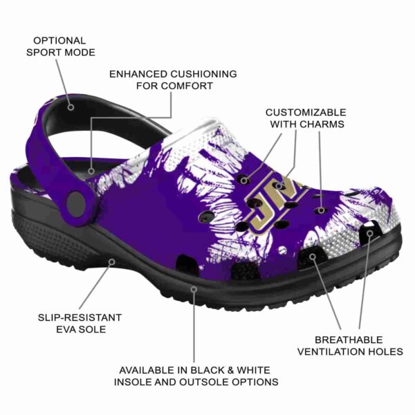 james madison dukes splatter graphics clog new arrival