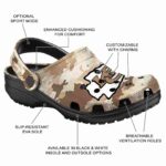 Kansas City Chiefs Desert Camo Crocs Fashion forward