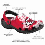 Kansas City Chiefs Splatter Graphics Crocs Best selling