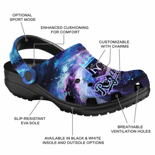 kansas city royals galaxy swirl crocs new arrival