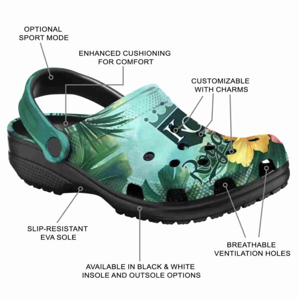 kansas city royals tropical vibes crocs new arrival