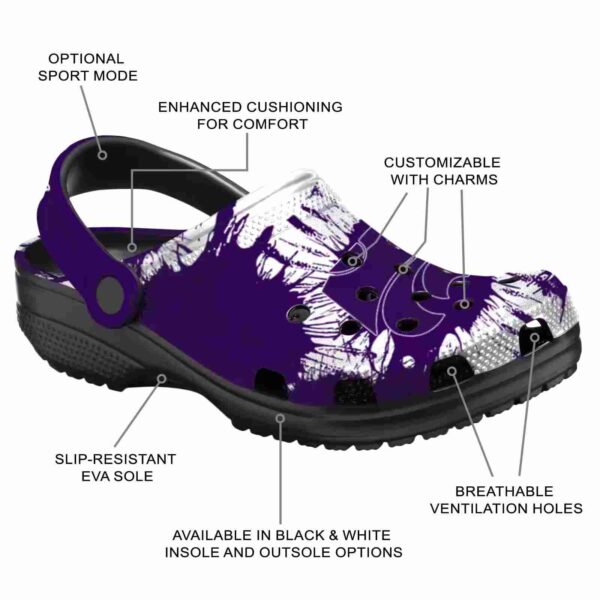 kansas state wildcats splatter graphics clog new arrival