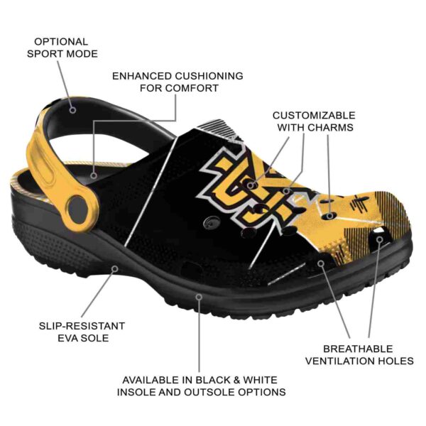 kennesaw state owls geometric background clog new arrival