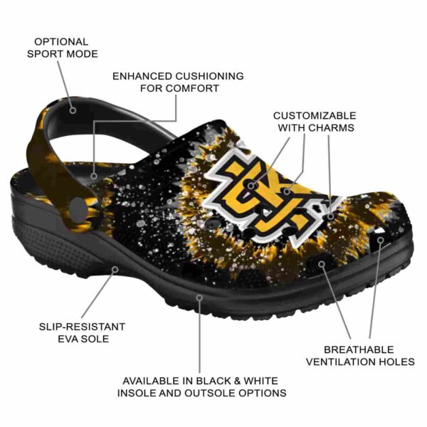 kennesaw state owls radiant burst effect clog new arrival