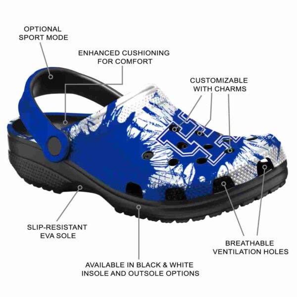 kentucky wildcats splatter graphics crocs new arrival