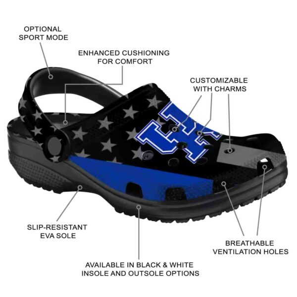 kentucky wildcats stellar stripes theme crocs new arrival
