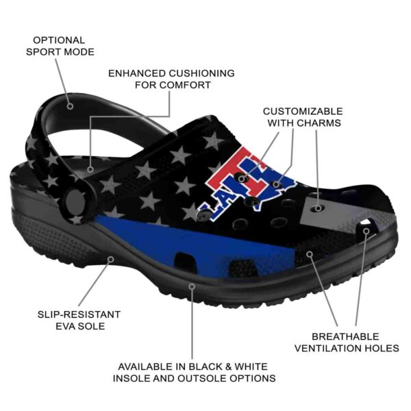 la tech stellar stripes theme clog new arrival