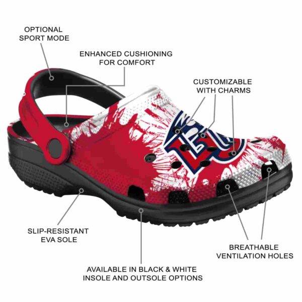 liberty flames splatter graphics clog new arrival