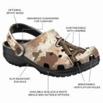Los Angeles Angels Desert Camo Crocs Fashion forward