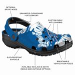 Los Angeles Dodgers Splatter Graphics Crocs Best selling