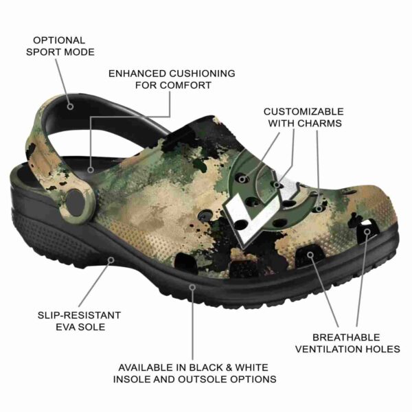 los angeles rams camouflage craze crocs new arrival