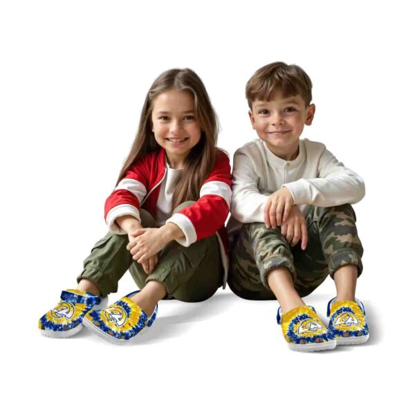 los angeles rams radiant burst effect crocs fashion forward