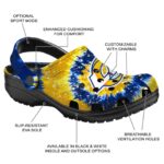 Los Angeles Rams Radiant Burst Effect Crocs Best selling